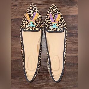 Naturalizer Leopard Print Tassel Loafers - Women - Multicolor - 11w